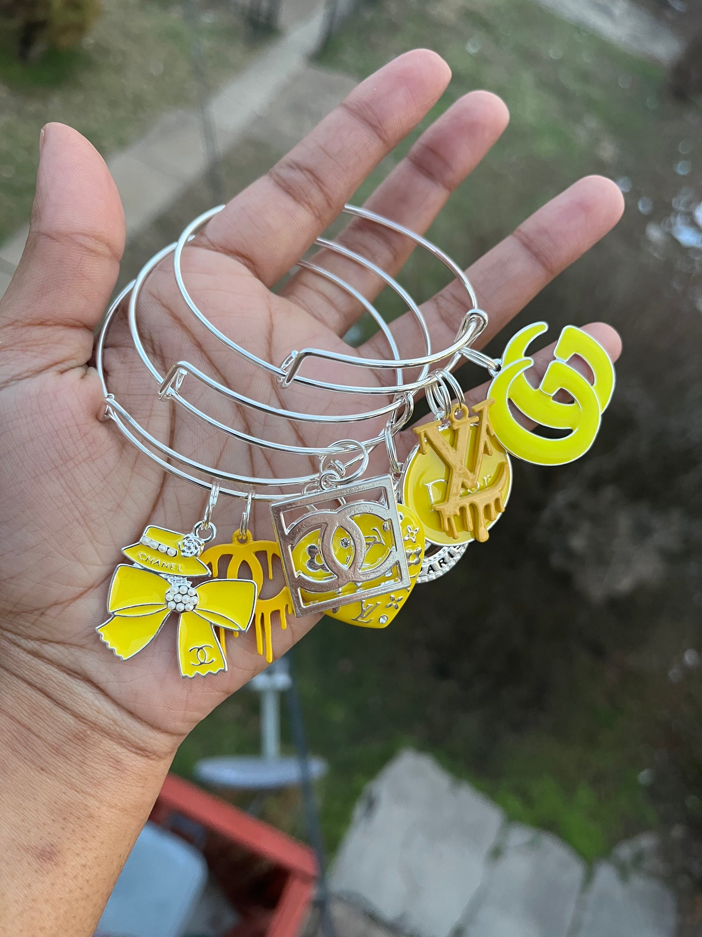 (NEW) Yellow Bangles(3)