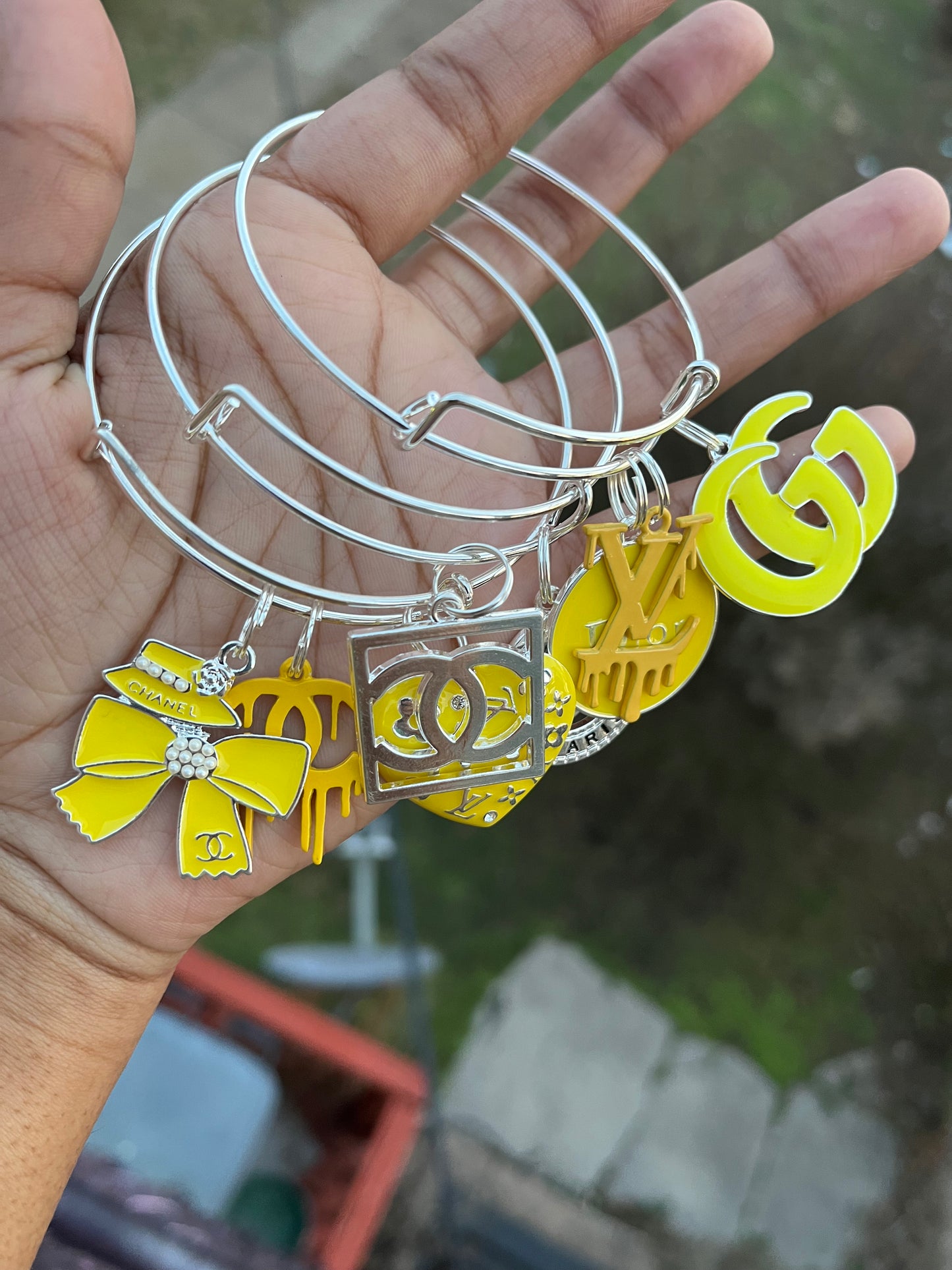 (NEW) Yellow Bangles(3)