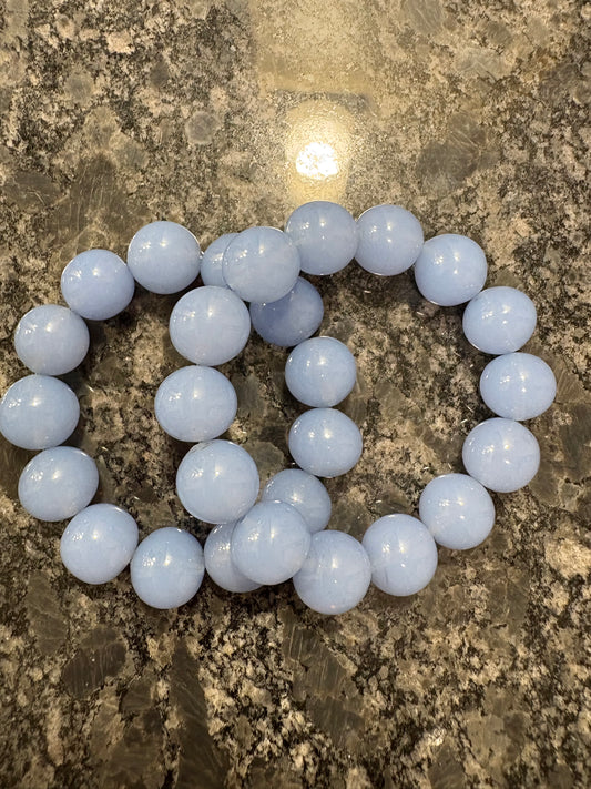 2 Blue Bracelets (strechy) for kid