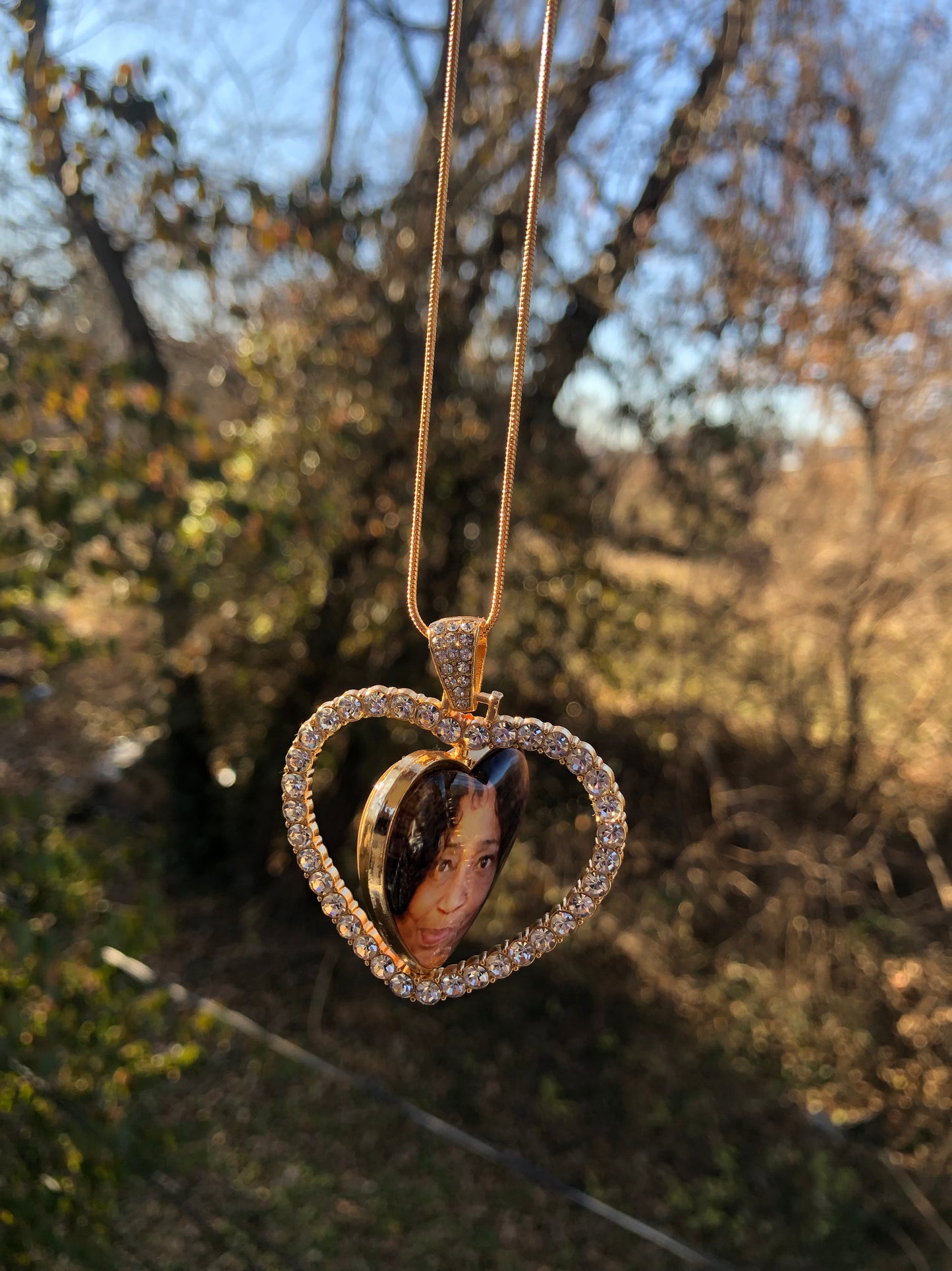 Double Sided Heart Necklace