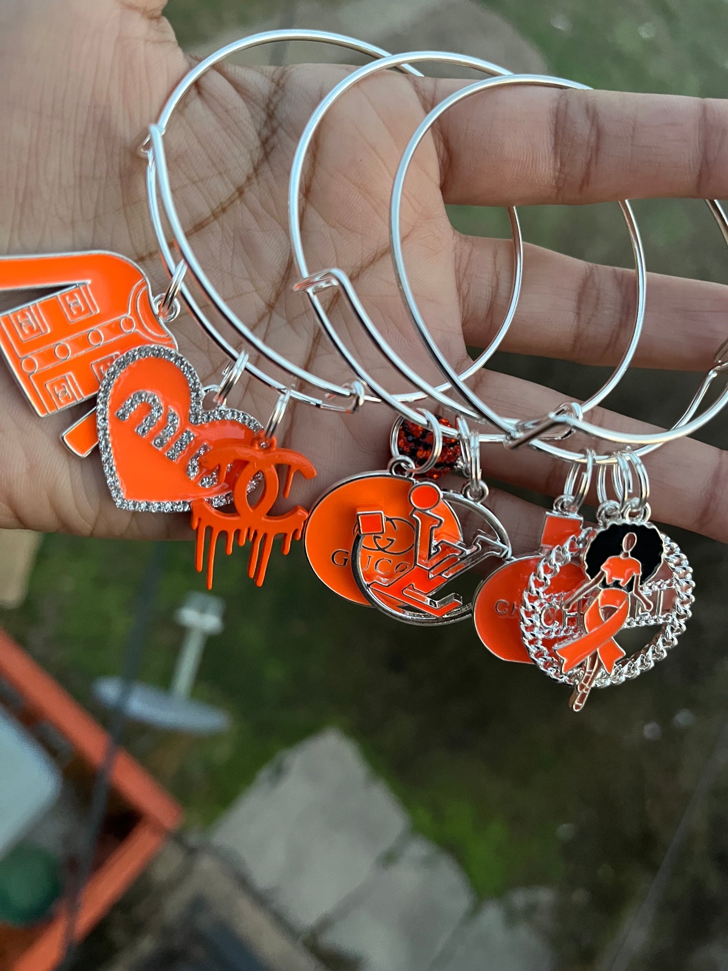 Orange Bangle set(3)